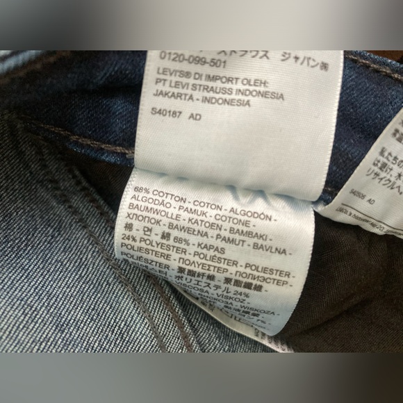 Levis Legging Jeans Womens Size 6 Stretch Blue Denim - Picture 5 of 5